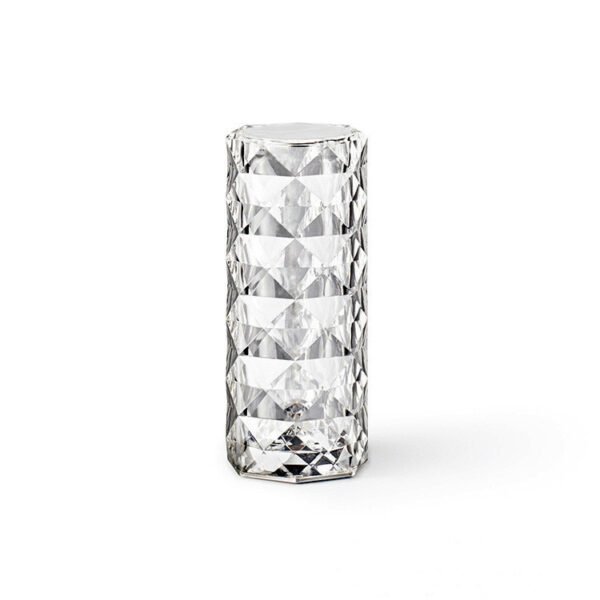 Nordic Crystal Lamp USB Table Lamps Bedroom Touch Dimming Atmosphere Diamond Night Light Rose Projector Lamp Decor - Image 9